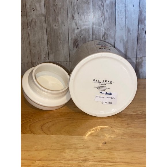 Rae Dunn Holiday Rae Dunn Artisan Collection Ceramic Merry Elf Gnome Cookie Coffee Canister